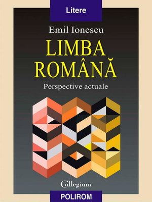 cover image of Limba română. Perspective actuale